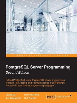 cover image of PostgreSQL Server Programming